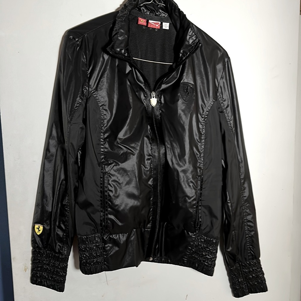 Puma, Ferrari nylon driving/riding jacket - perfect for spring!
